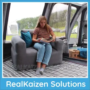 UK OUTDOOR REVOLUTION Campeze Inflatable Grey Arm Chair