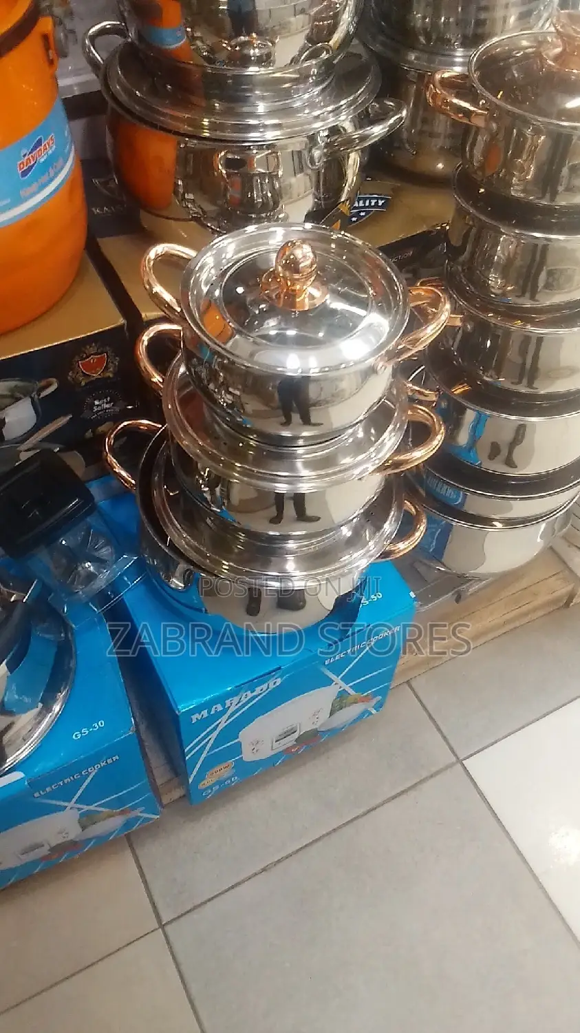 3pcs Glass Lid and Stainless Steel Dishes