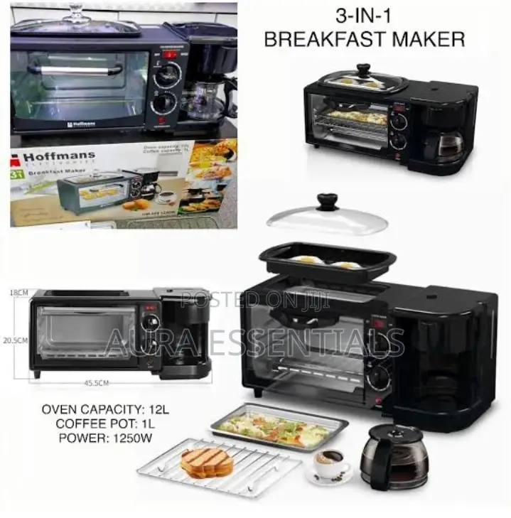 Hoffman 3 IN 1 Breakfast Station