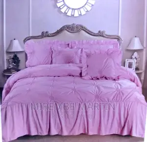 6pc Duvet With One Bedsheet ,Two Pillowcases 2cushions