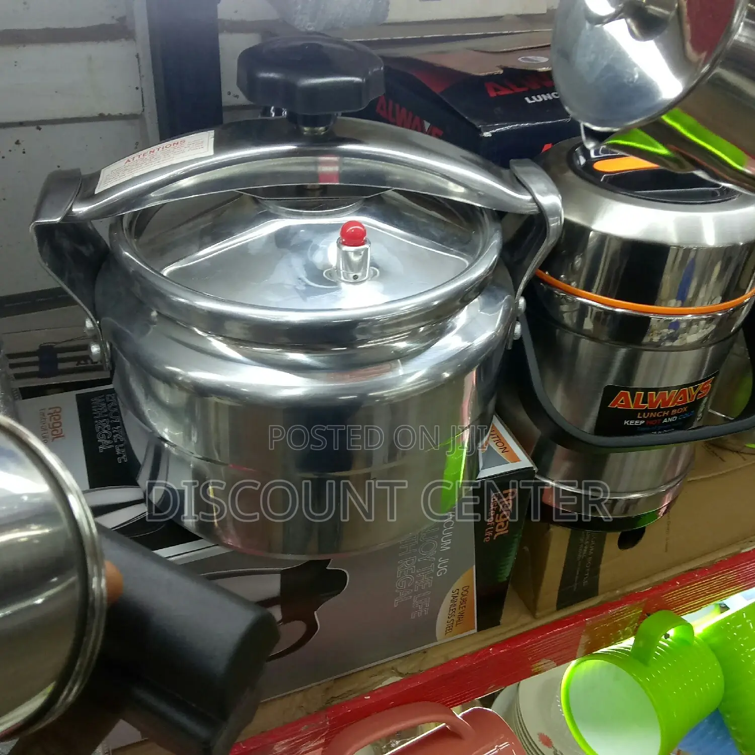Pressure Cooker Double Handle 5 Liters