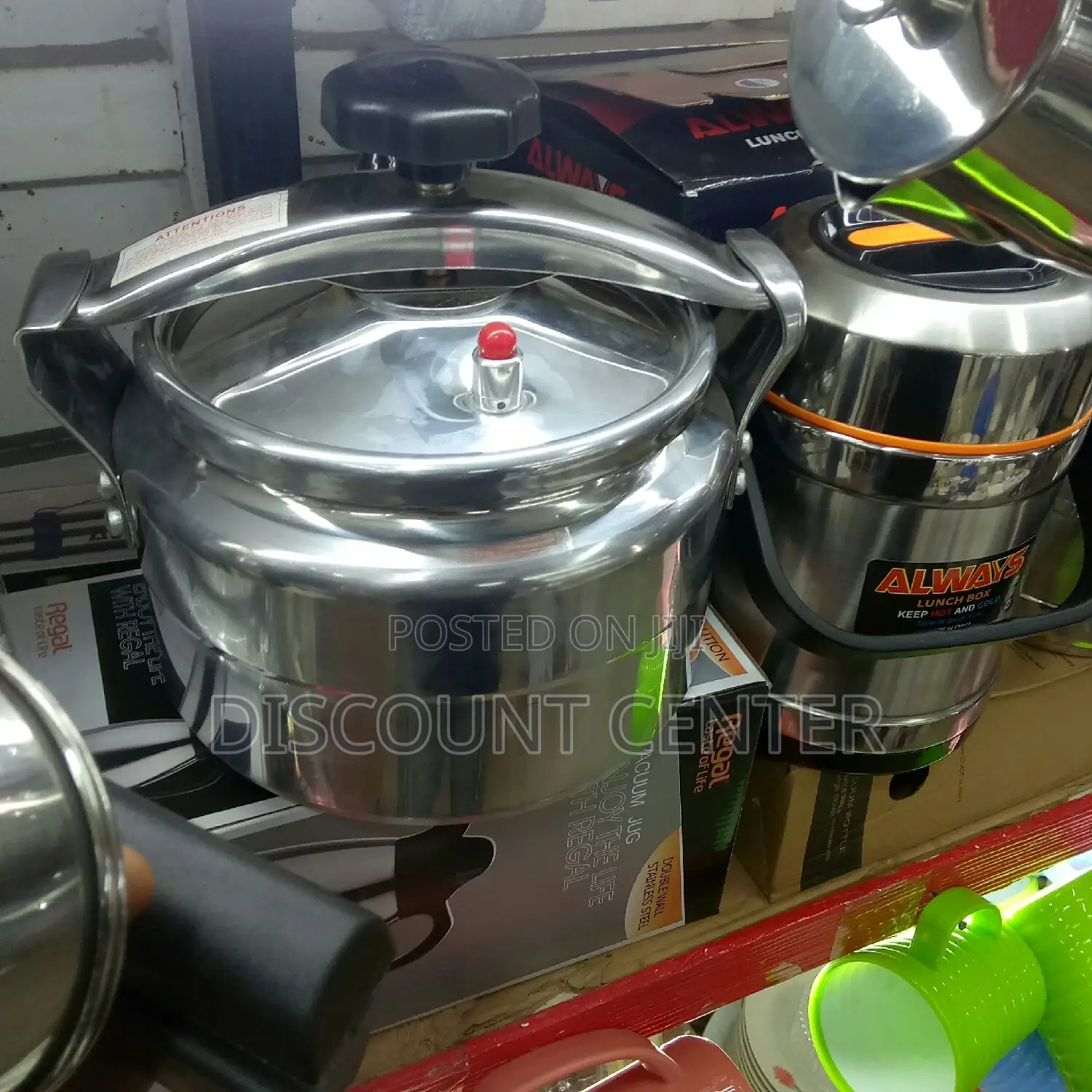 Pressure Cooker Double Handle 5 Liters