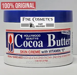 Hollywood Beauty Cocoa Butter Skin Care Creme With Vitamin E