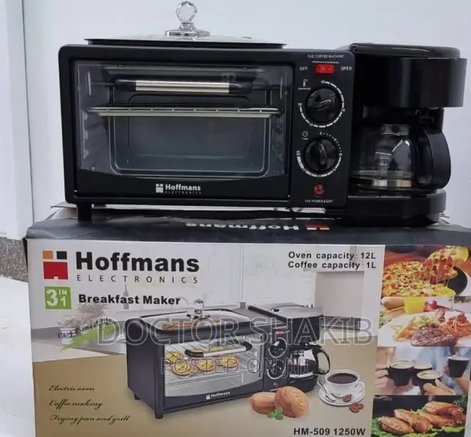 Hoffman 3 in 1 Breakfast Coffee Maker