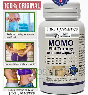 MOMO FLAT TUMMY CAPSULES VIP Weight Loss Slimming Pezo Mega.