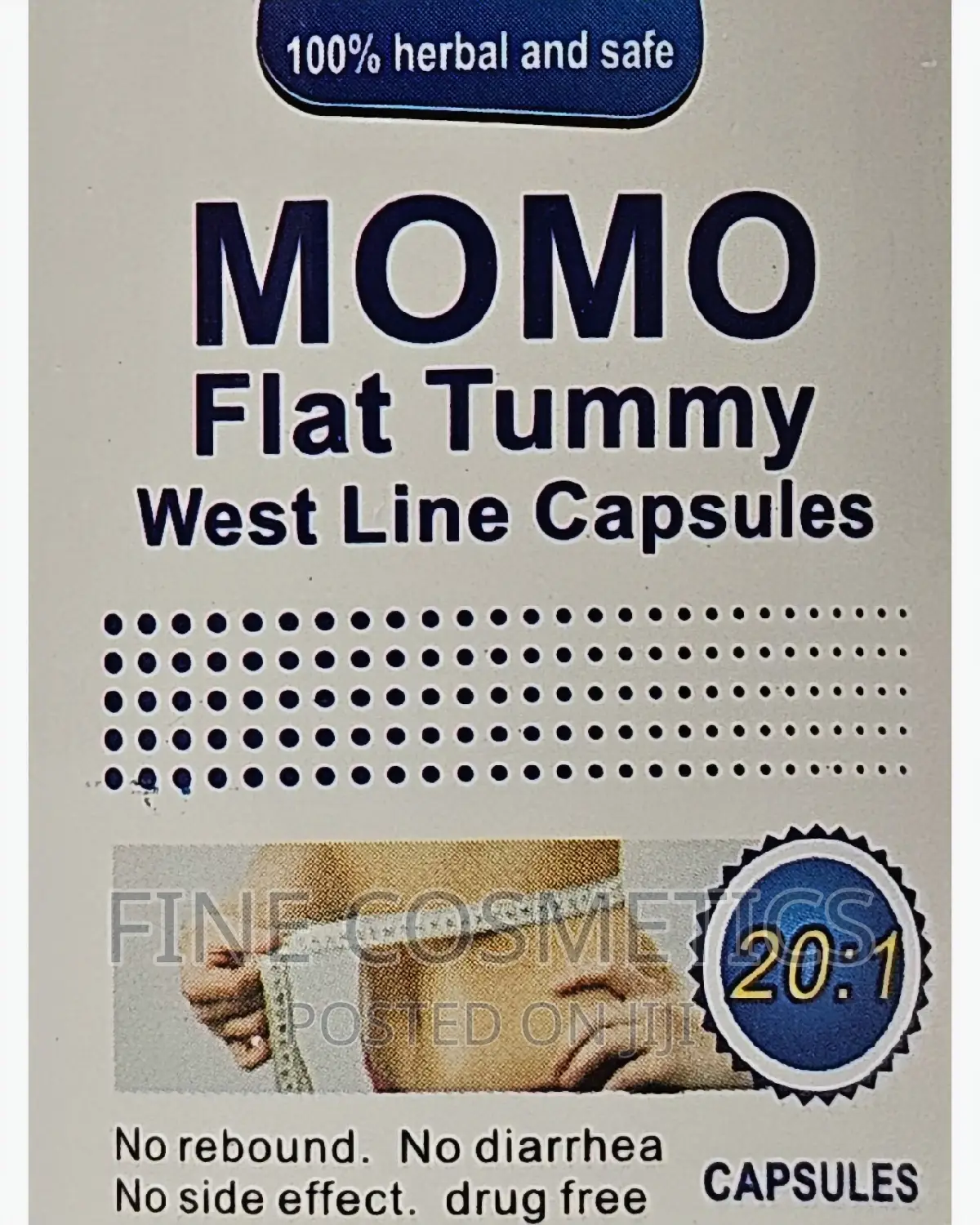 MOMO FLAT TUMMY CAPSULES VIP Weight Loss Slimming Pezo Mega.