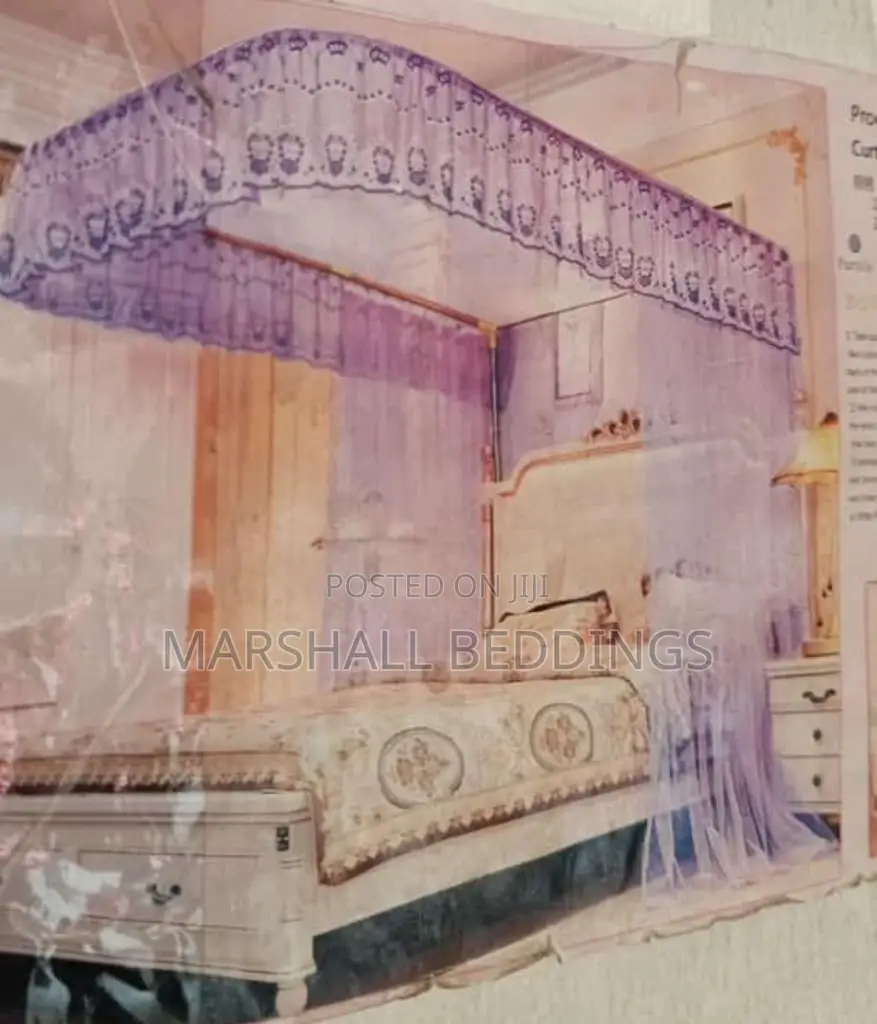 5*6 Purple Rail Mosquito Net