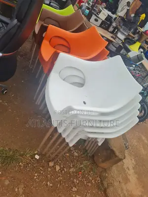 White Nice Plastic Chairs