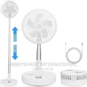 Stand Fan Foldable Stand Fan Rechargeable Fan
