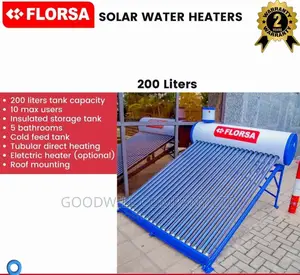 200L Solar Water Heater (Cells Made in Germany )