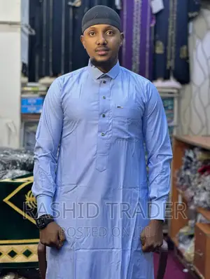 Muslims Kanzus Light Blue