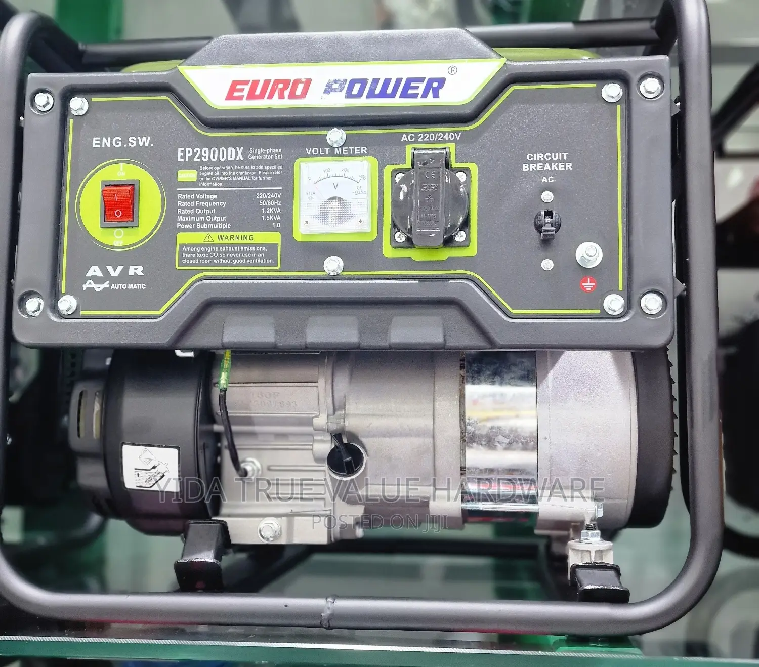 Generator 1.5kva Euro Power