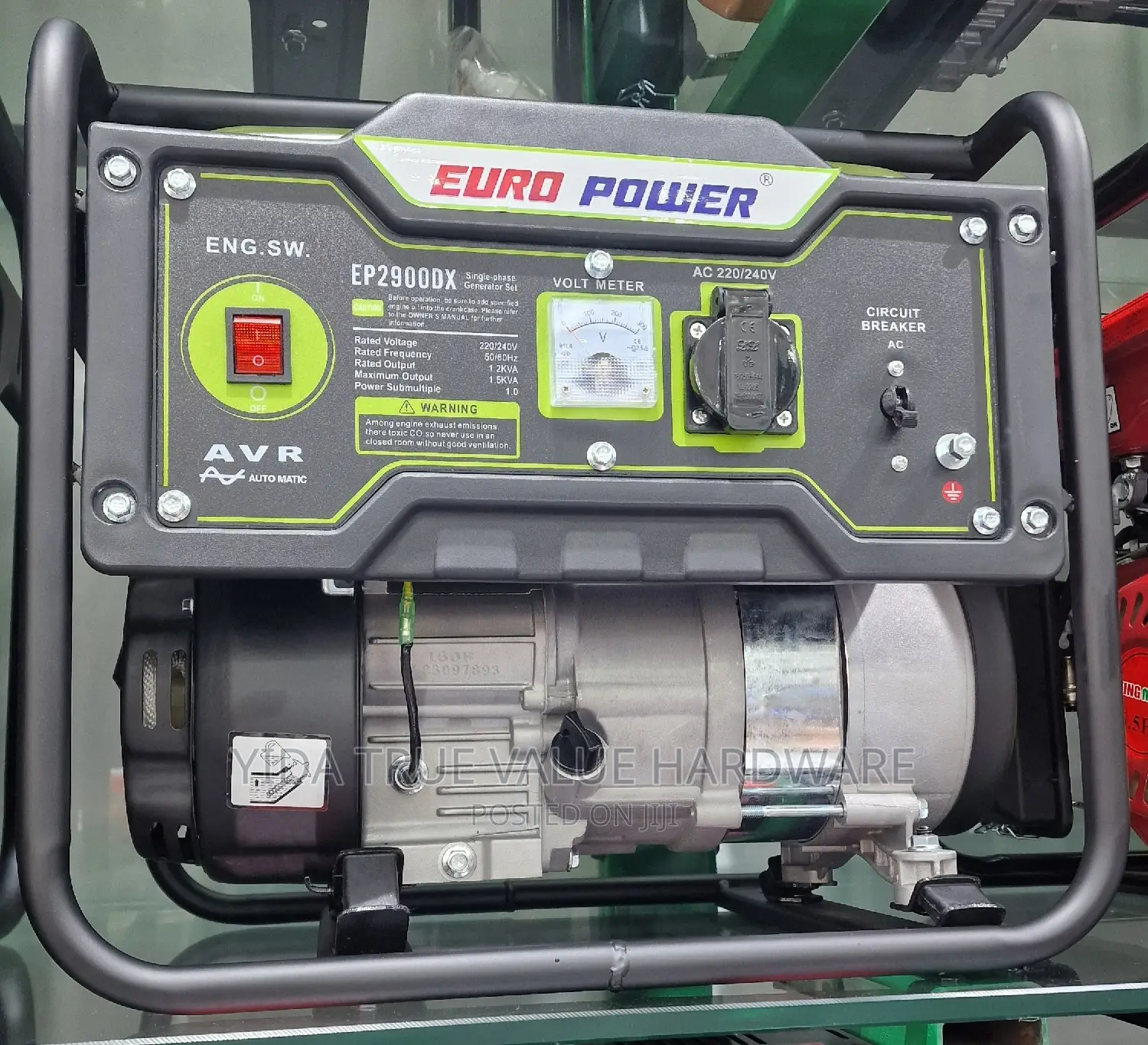 Generator 1.5kva Euro Power