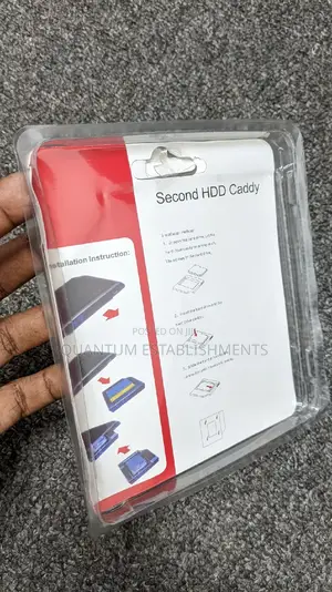 SATA 2nd HDD Caddy for Laptops