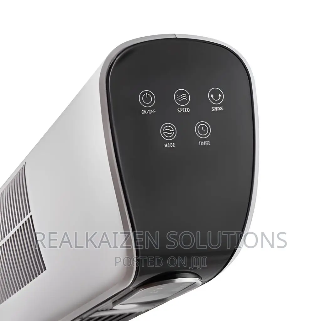 GEEPAS Digital Remote Control |3 Speed Oscillating Tower Fan