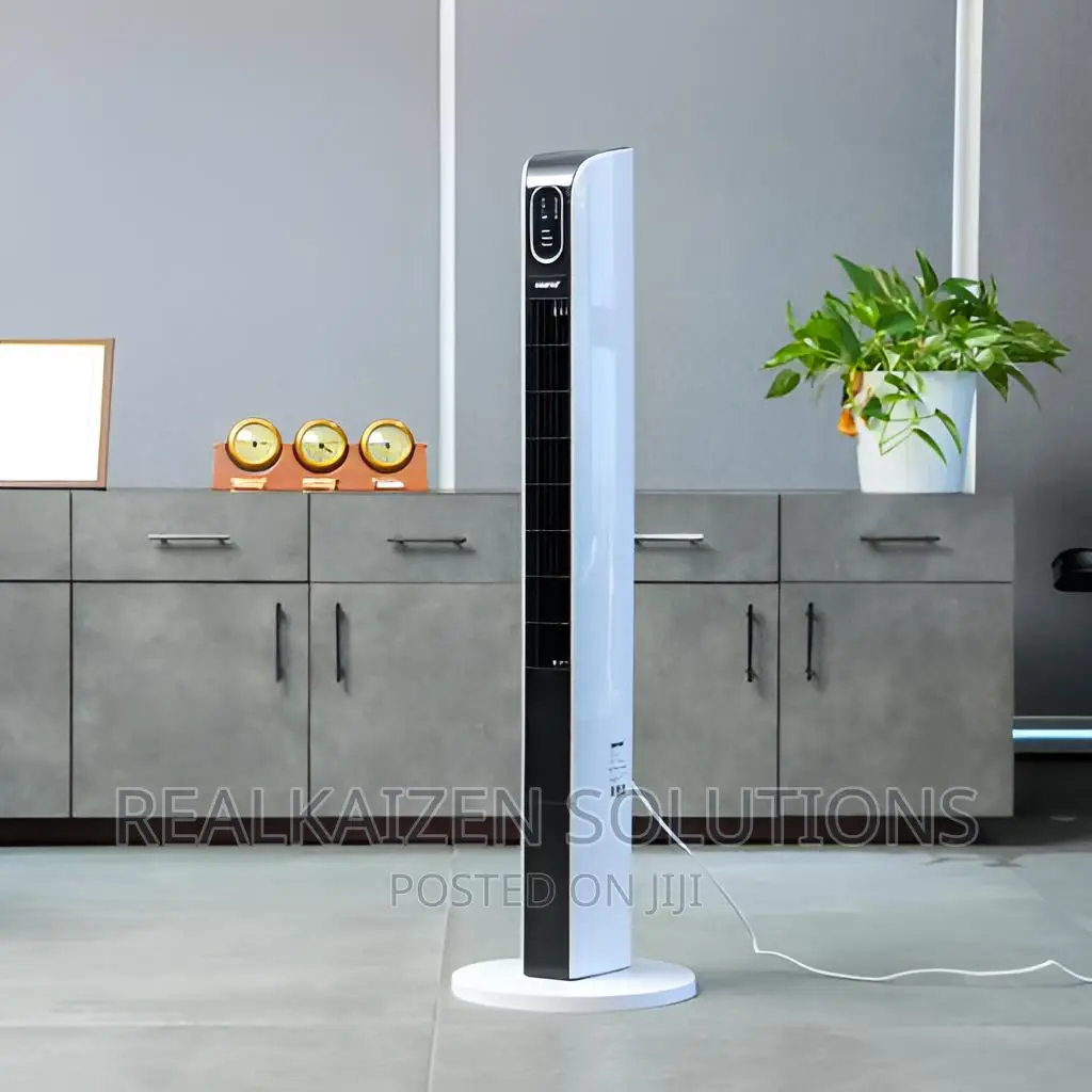GEEPAS Digital Remote Control |3 Speed Oscillating Tower Fan