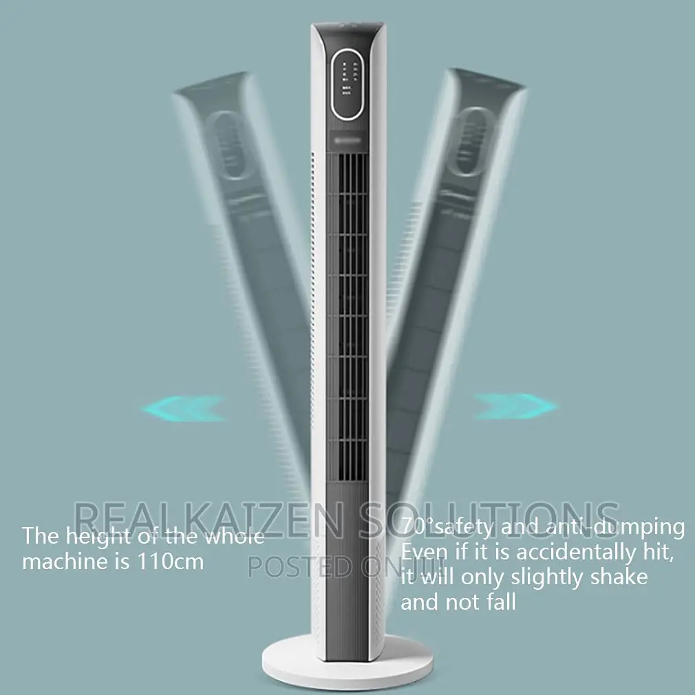 GEEPAS Digital Remote Control |3 Speed Oscillating Tower Fan