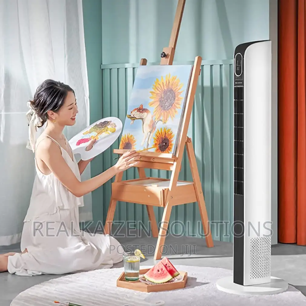 GEEPAS Digital Remote Control |3 Speed Oscillating Tower Fan