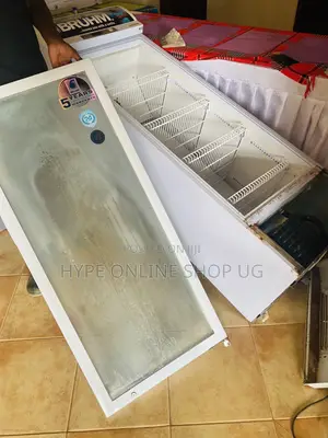 Dirty Fridge Glass Cleaning