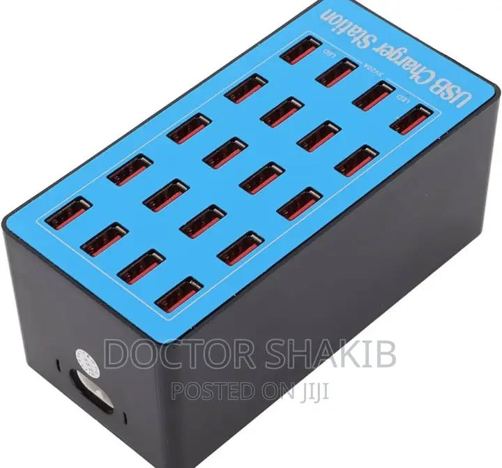 100W 20 USB Port Charger