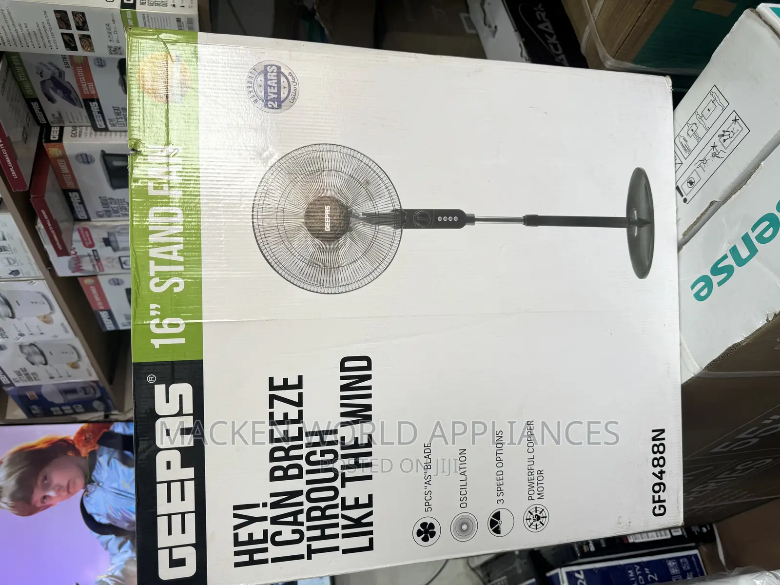 Geepas Stand Fan