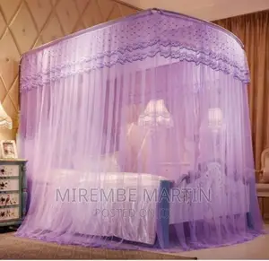 2stand Adjustable Mosquito Net-Purple