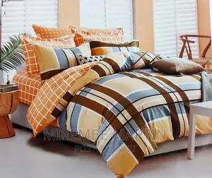 5*6 Duvet Set One Bedsheet With Two Pillowcases-Multicolour