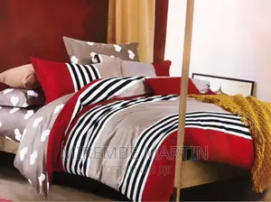 5*6 Duvet Set One Bedsheet With Two Pillowcases-