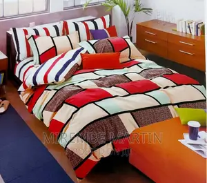 5*6 Duvet Set ,One Bedsheet With Two Pillowcases-