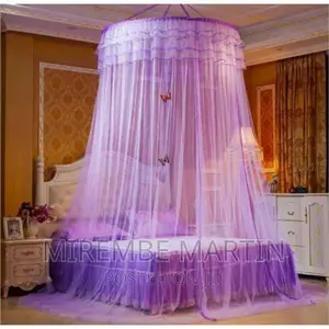 5*6 Round Top Mosquito Net-Purple