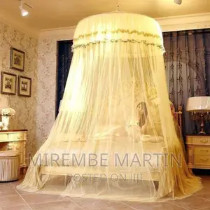 5*6 Round Top Mosquito Net- Cream
