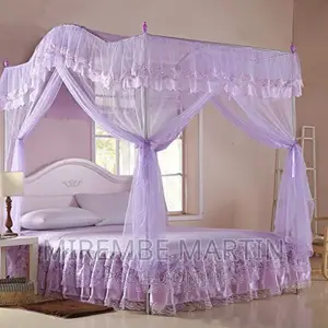 5*6 Luxurious Curved Mosquito Net-Purple