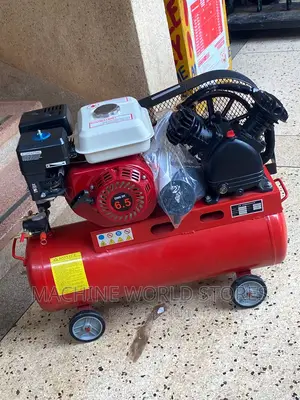 Double Pistons Gasoline Compressor Lutian (4 Stroke Engne)