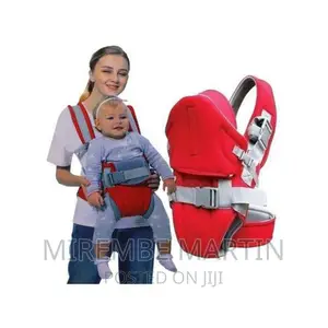 Baby Carrier With a Hood Red