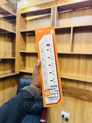 Ldnio 10 Way Power Extension With Fast Charging Usb Ports