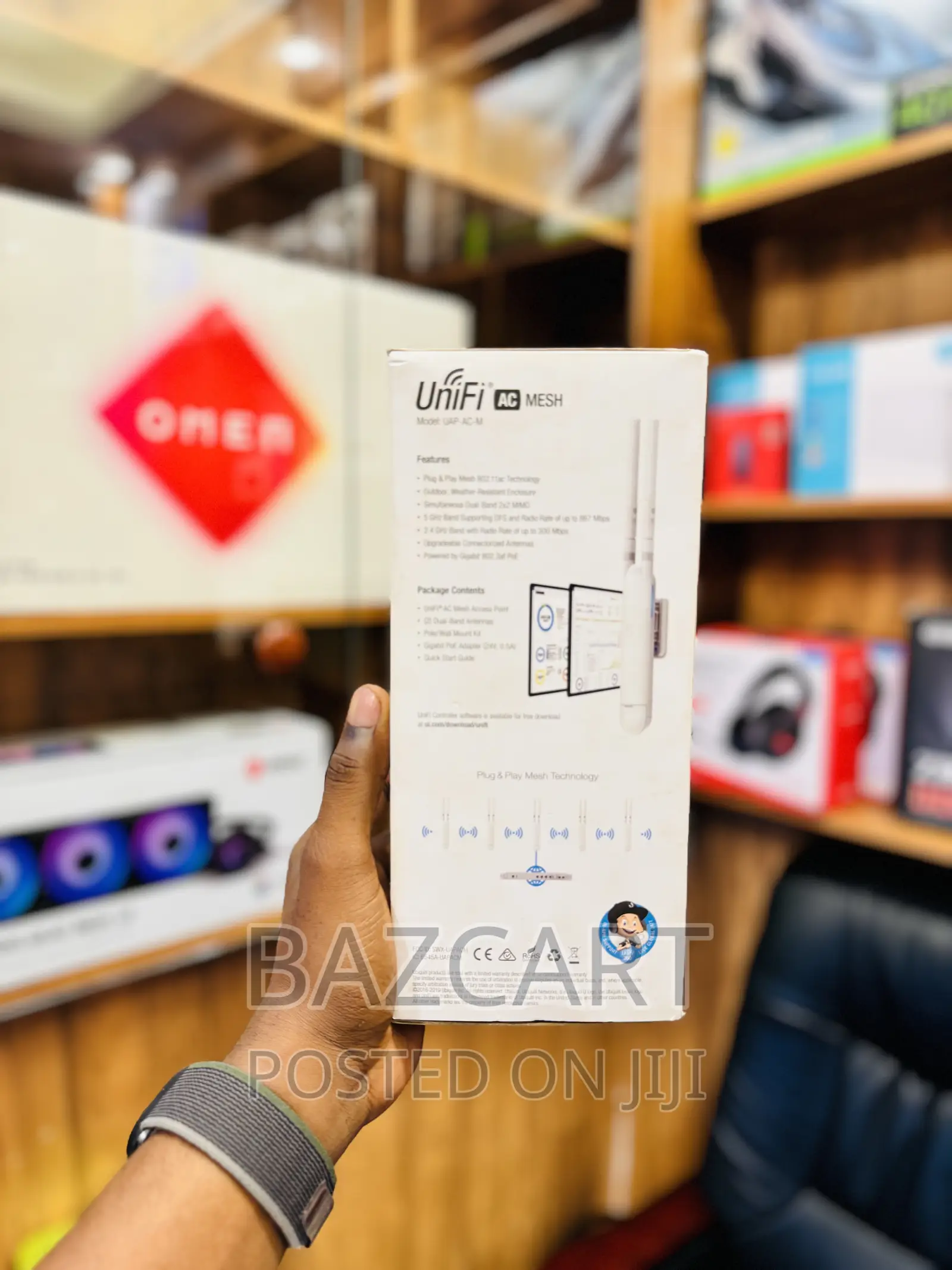 UAP-AC-M Unifi AC Mesh Wide-Area Dual-Band Access Point