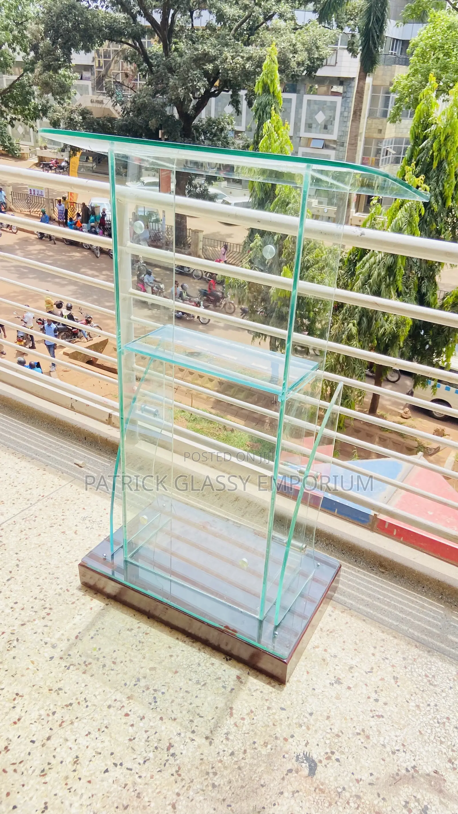 Glass Podium