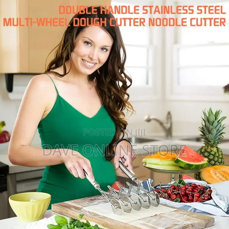 5 Wheel Pastry Cutter With Handle