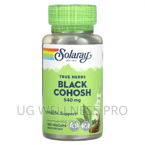 Solaray, True Herbs, Black Cohosh, 540 Mg , 100 Vegcaps