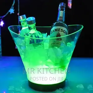 LED Light Ice Buckets
