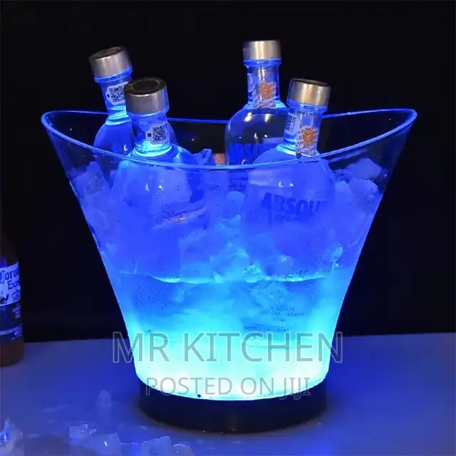 LED Light Ice Buckets