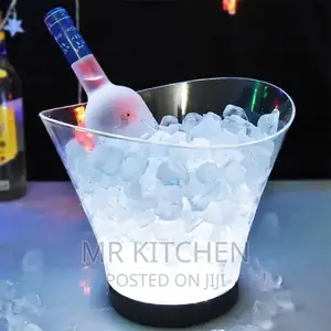LED Light Ice Buckets