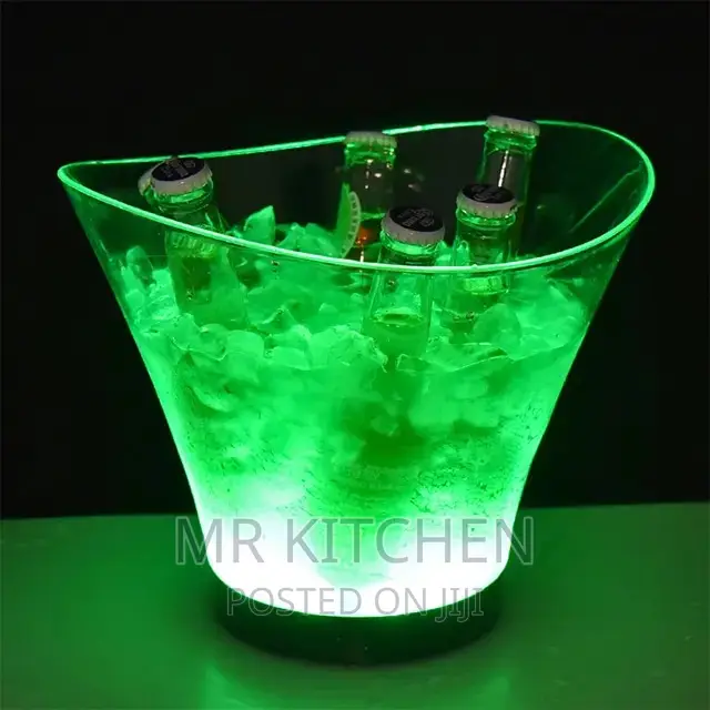 LED Light Ice Buckets