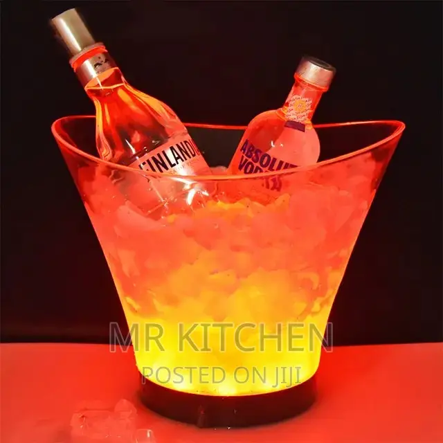 LED Light Ice Buckets