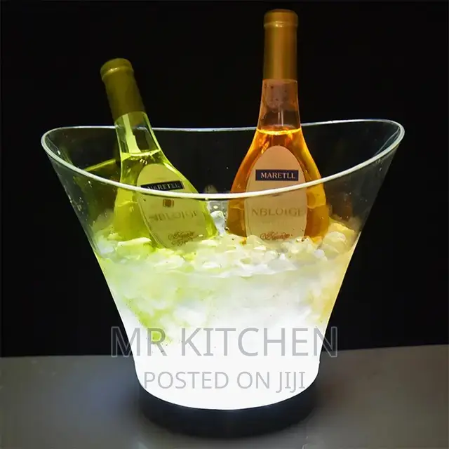 LED Light Ice Buckets