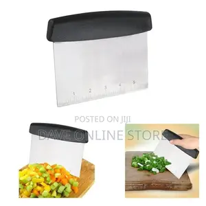 Stainless Steel Dough Cutter Vegetables Chopper With Handle