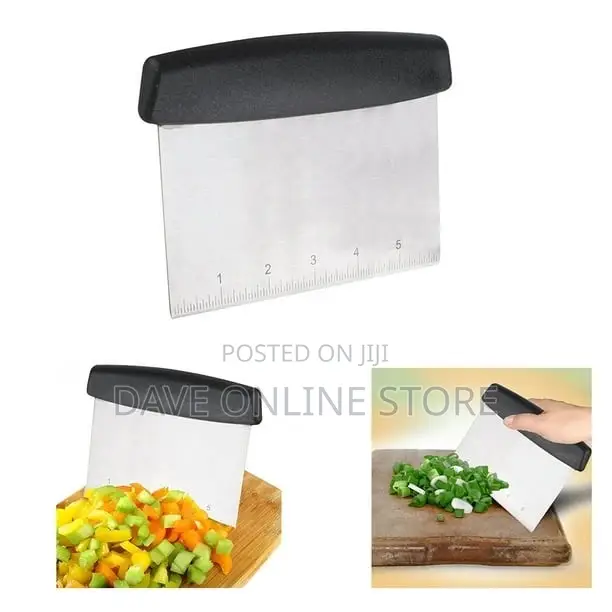 Stainless Steel Dough Cutter Vegetables Chopper With Handle