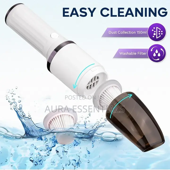 Wet and Dry Portable Car Vacuum Cleaner