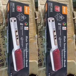 Brand Raf Hair Straightener Brush