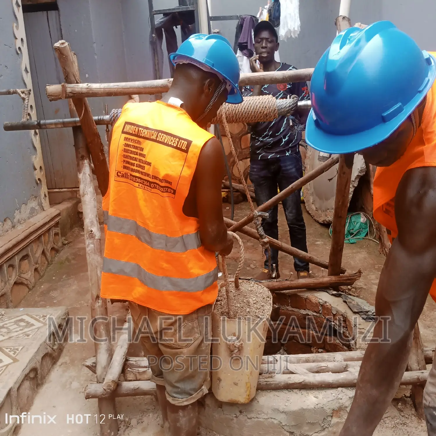 Underground Water Well Construction